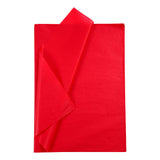 Creativ Company Paper de tissu rouge 10 feuilles 14 gr, 50x70cm