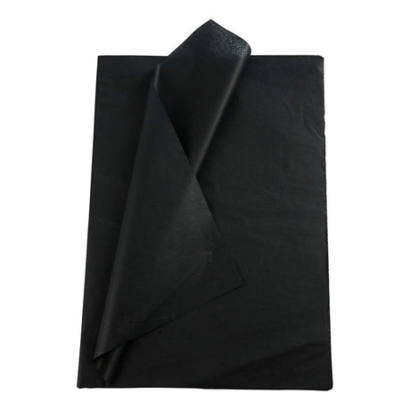 Creativ Company TissuePapier Black 10 feuilles 14 gr, 50x70cm