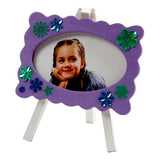 Creativ Company wooden photo frame on donkey, 13.2x11.5cm