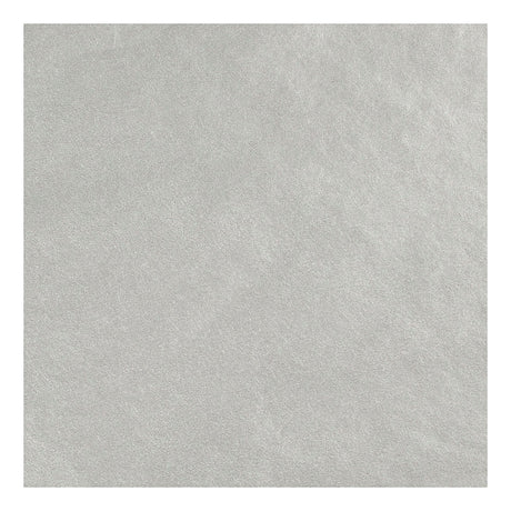 Creativ Company Paper de tissu argent 6 feuilles 14 gr, 50x70cm