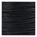 Creativ Company Coton Cord Black Dicke 1mm, 40m