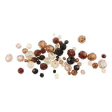 Creative Company Facet Beads Mix Gold, 50 grammi