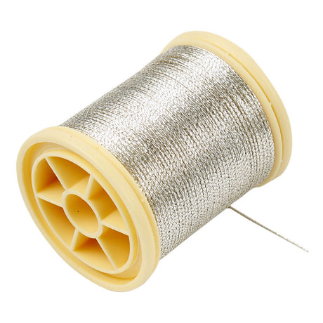 Société créative https : www.ccobby.nl dmc-metallic-wire-thickness-0-36-mm-silver-40-m-1-roll