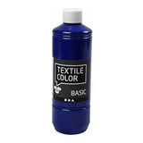 Creativ Company Textile Color Paint - Bleu primaire, 500 ml
