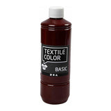 Creative Company Textile Color Paint Brown, 500 ml