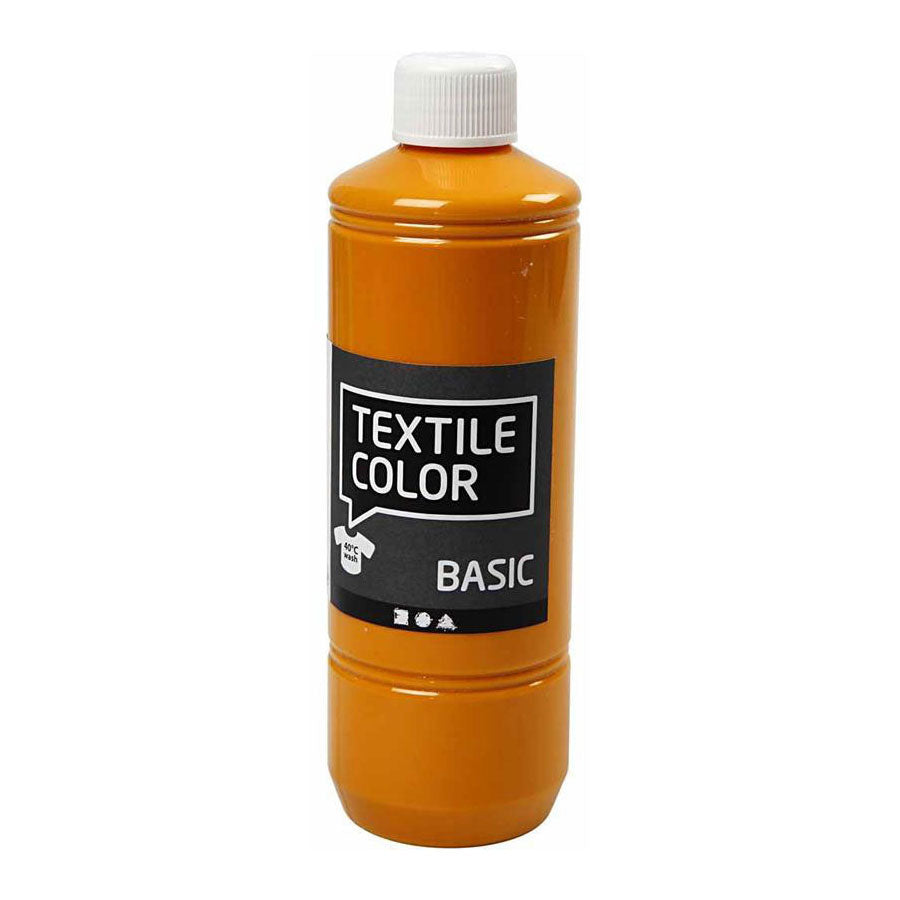 Creativ Company Textile Color Paint - Moutarde, 500 ml