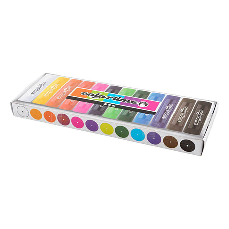 Société créative https : www.ccobby.nl soft-color-stick-l-8-cm-diverse-colors-12-piece-1-box