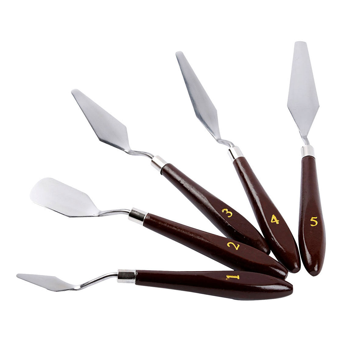 Creativ Company Palet Knife Set, 5.