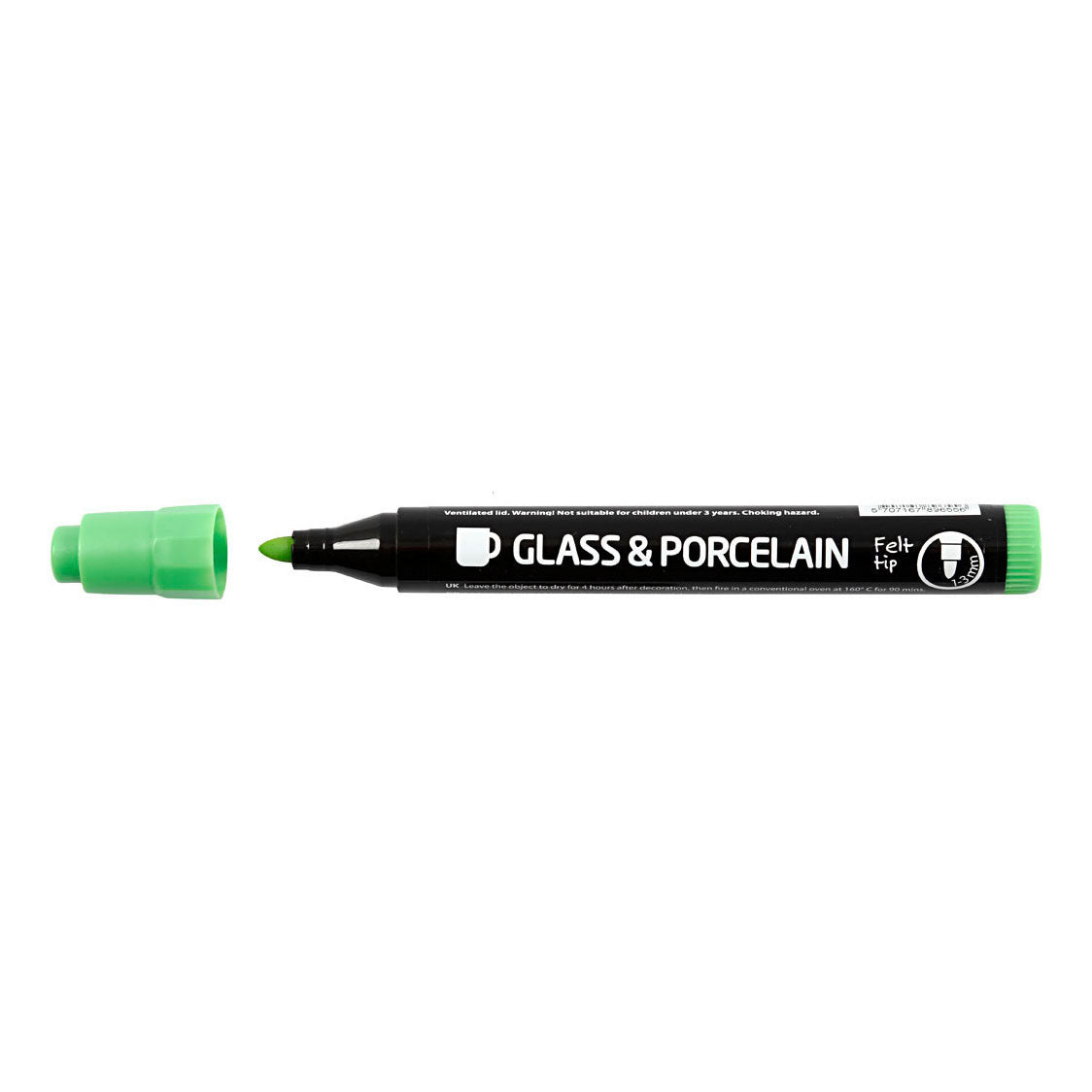 Creativ Company Glass and Porcelain Stats Couleurs supplémentaires, 6e.