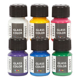 Creativ Company Glass Color Frost Glass Color, 6x30ml