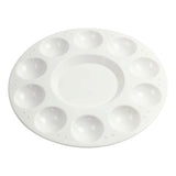 Palette de peinture de la société Creativ White, 17 cm