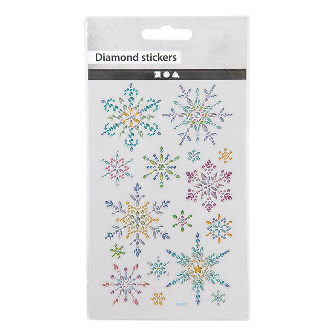 Creativ Company Diamant Stickers Ice Crystals, 1 list