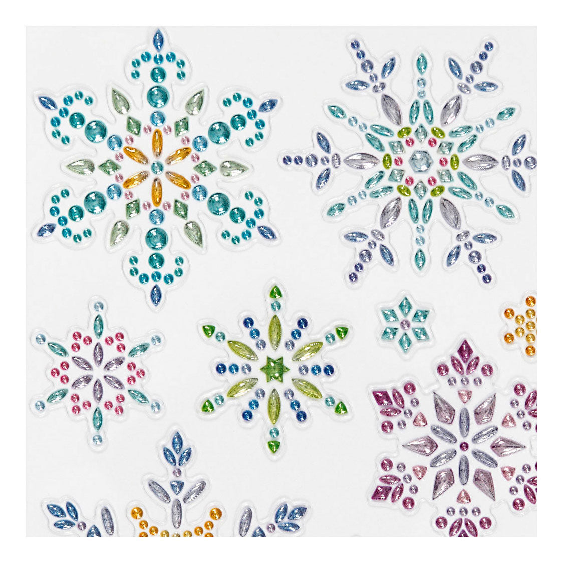 Creativ Company Diamant Stickers Ice Crystals, 1 list