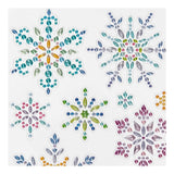 Creativ Company Diamant Stickers Ice Crystals, 1 list