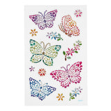 Kreativfirma Diamant Sticker Butterfly, 1 Blatt