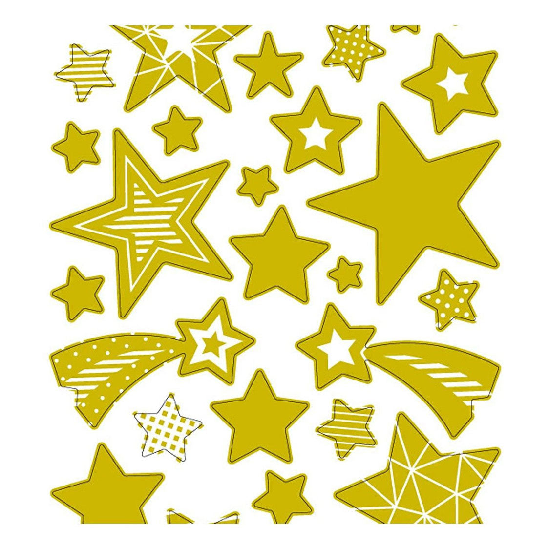 Creativ Company Stickers Gold Stars, 1 list