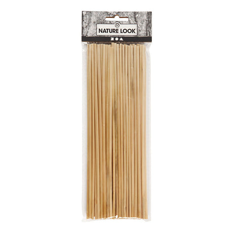 Creativ company décoration en paille - paille naturelle - matériel de bricolage - paille pour miniatures - décoration de ferme - décoration florale faite à la main - décoration de table naturelle - l 22 cm - épaisseur 1-3 mm - 50 pièces