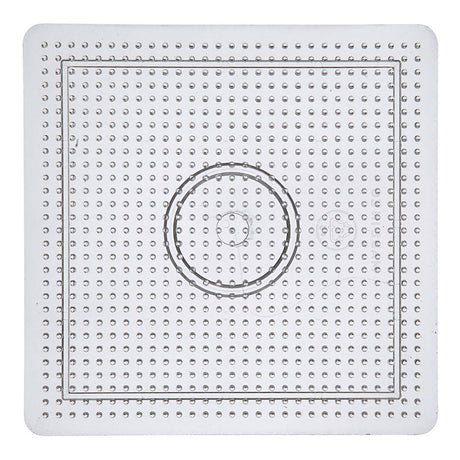 Creativ Company String perle signe carré Clear, 14,5 x 14,5 cm