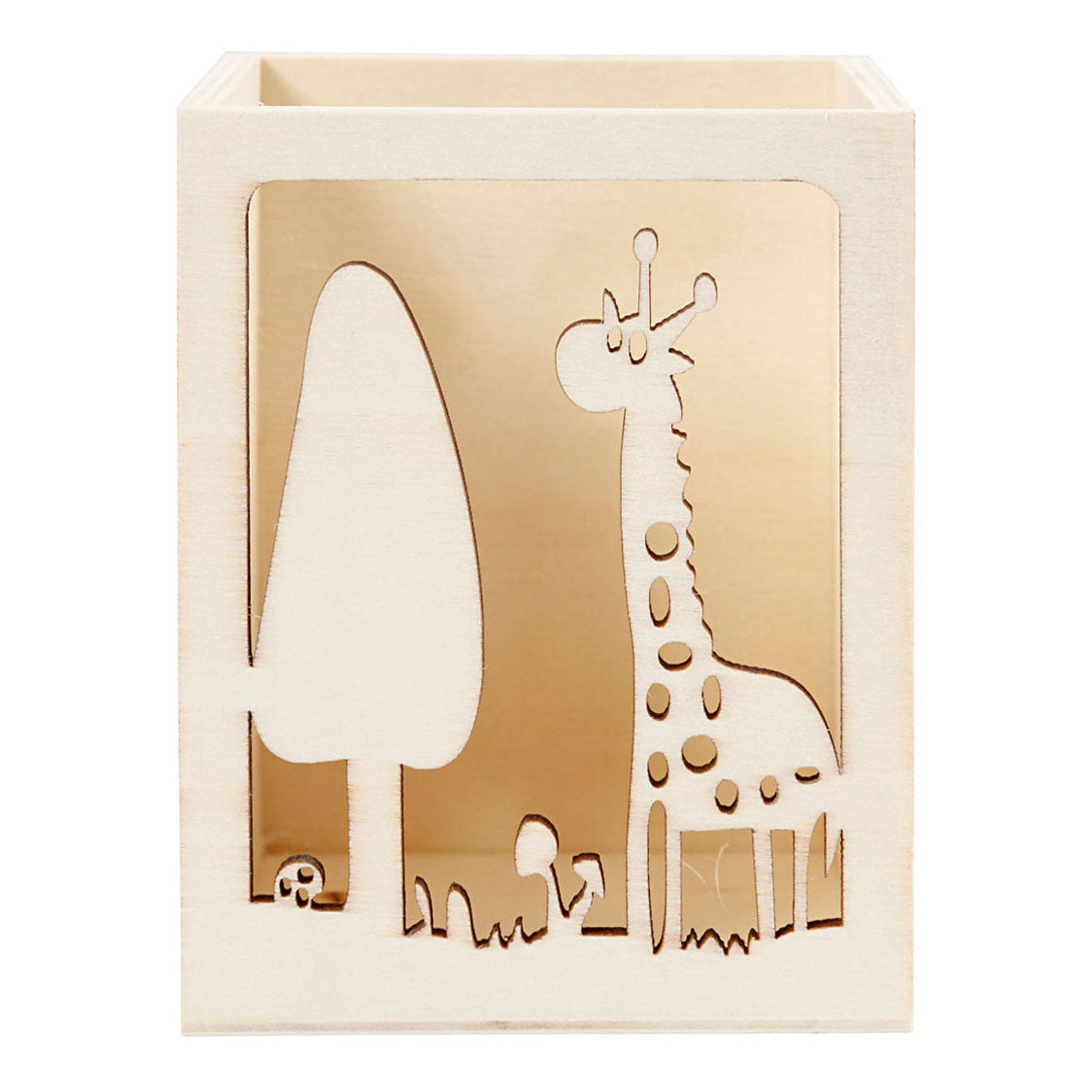 Entreprise créative https: www.ccobby.nl boîte à crayons-girafe-10-cm-8-cm-1-pièce
