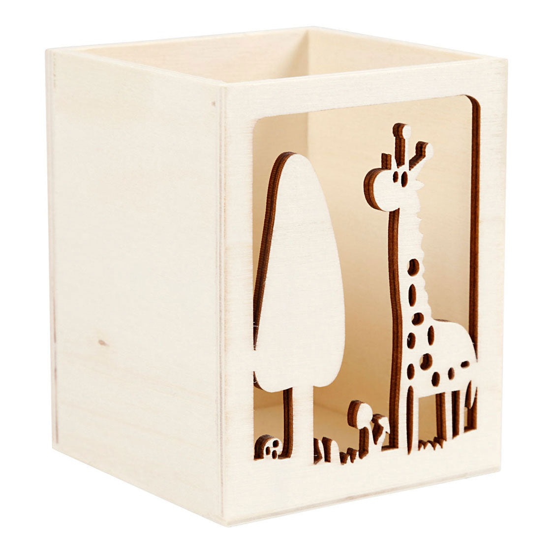 Entreprise créative https: www.ccobby.nl boîte à crayons-girafe-10-cm-8-cm-1-pièce