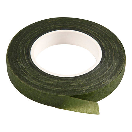 Société créative https : www.ccobby.nl floral-tape-b-12-mm-darkgreen-27-m-1-roll