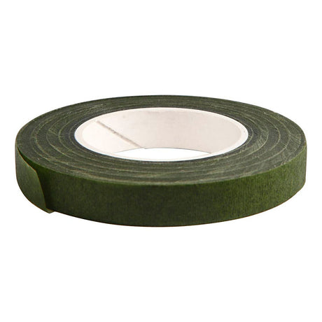 Société créative https : www.ccobby.nl floral-tape-b-12-mm-darkgreen-27-m-1-roll