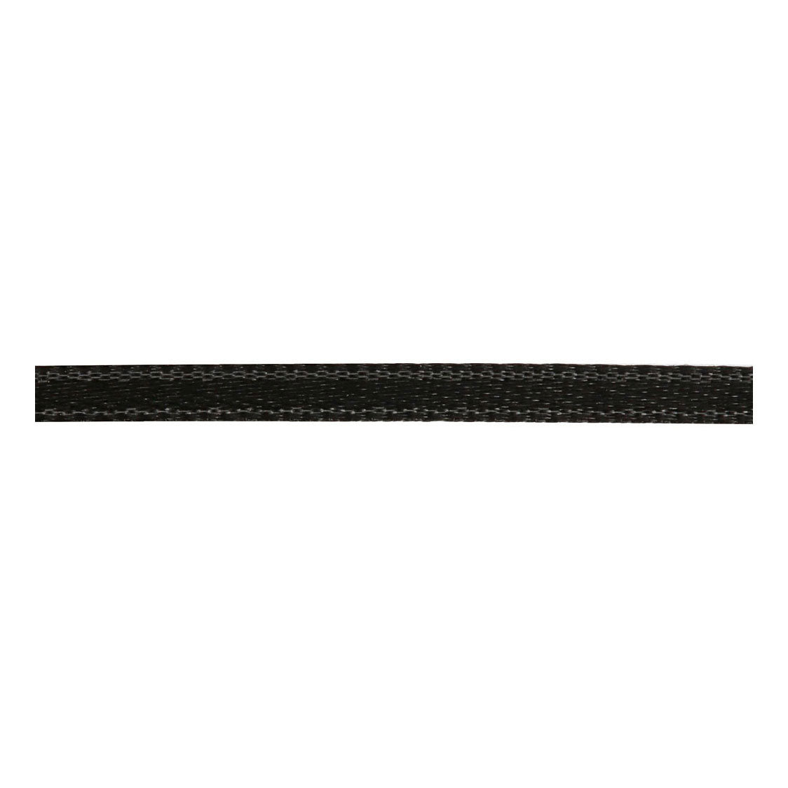 Creativ Company Satin Ribbon schwarz, 15m