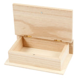 Box de livre en bois de la société Creativ, 14x9x4cm