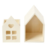 Creativ Company Wooden House se zásuvkou, 10,8 cm