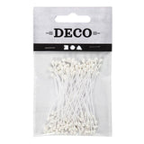 Creativ company cc étamines de fleurs 6 cm blanches 100 pièces