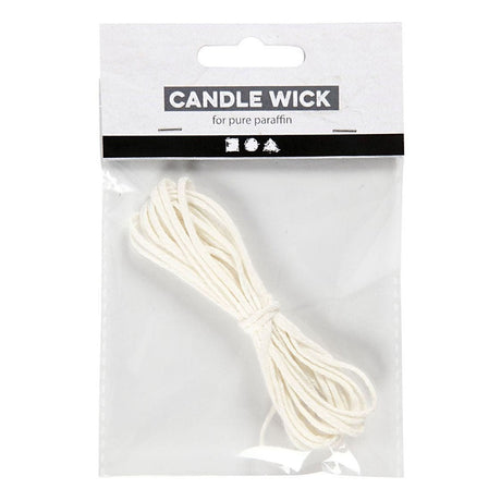 Creativ Company Wick pour baptisé (diapositive 22-30 mm) et bougies coulées (diapositive 60-80 mm), 3M