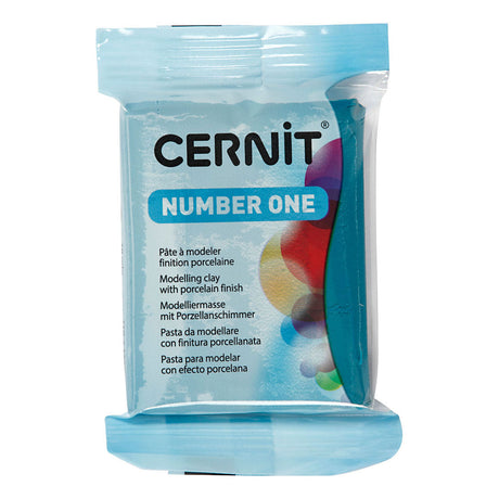 Creativ Company Cernit Mountting Klei Duck Blue, 56 grammes