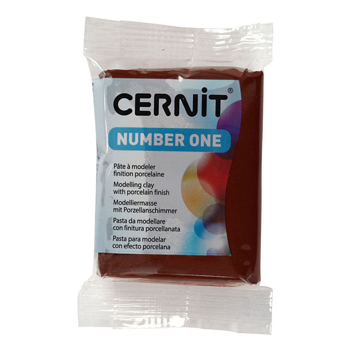 Creativ Company Cernit Mountain Klei brong, 56 Gramm