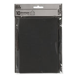 Creativ Company Envelope Black, 11,5x15cm, 10st.