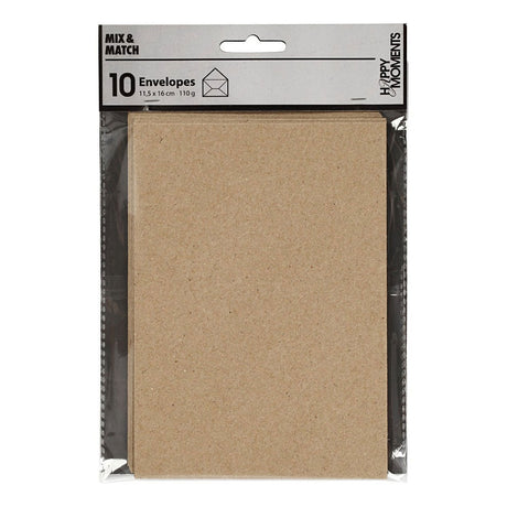 Creativ Company Enveloppe Natural, 11,5x15cm, 10st.