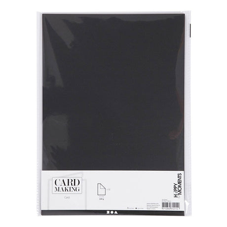 Creativ Company Cardboard Black A4 220G, 10st.