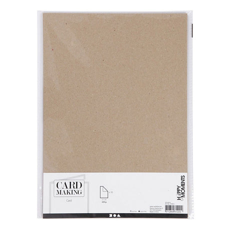 Carton Colortime naturel a4 220g, 10 pcs.