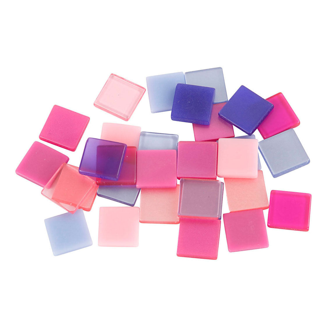 Creativ Company Mini Mosaic Purple 10x10mm, 25 grammes