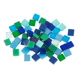 Creativ Company Mini Mosaic Blo Gréng 5x5mm, 25 Gramm