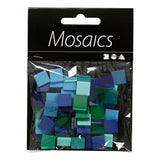 Creativ Firma Mini Mosaic bloen Green 10x10mm, 25 Gramm