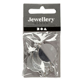 Creativ company creotime broche 20 mm argent 5 pièces
