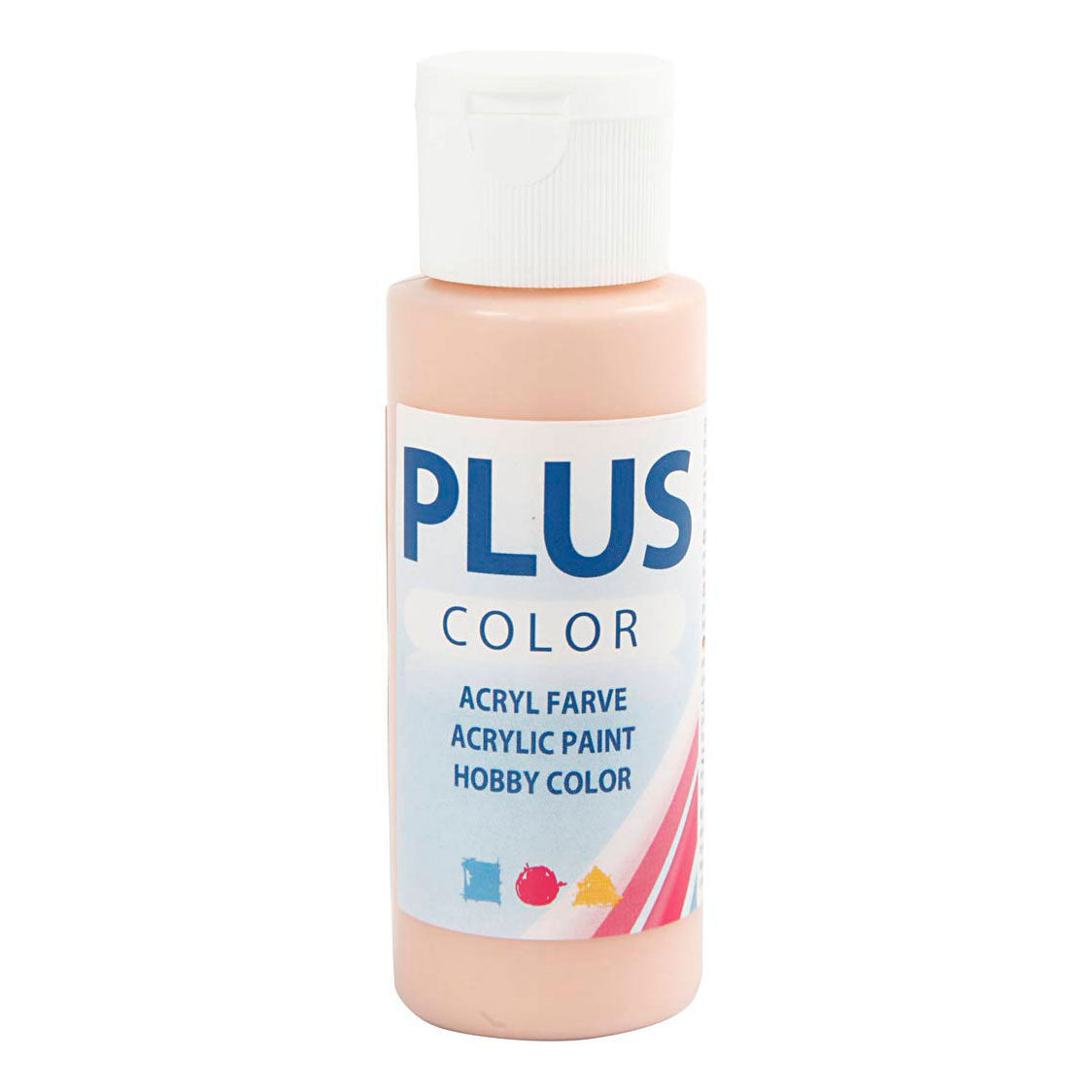 Creativ Company Plus Color Acrylic Paint Peach, 60 ml