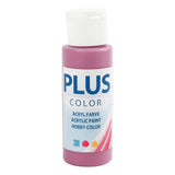 Creativ Company Plus Color Acrylic Paint Red Plum, 60 ml