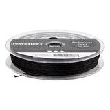 Société créative https: www.ccobby.nl polyester-cord-thickness-1-mm-black-50-m-1-roll