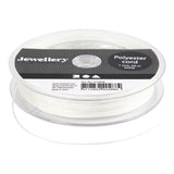 Crétiv Company Polyester Cord White, 50m