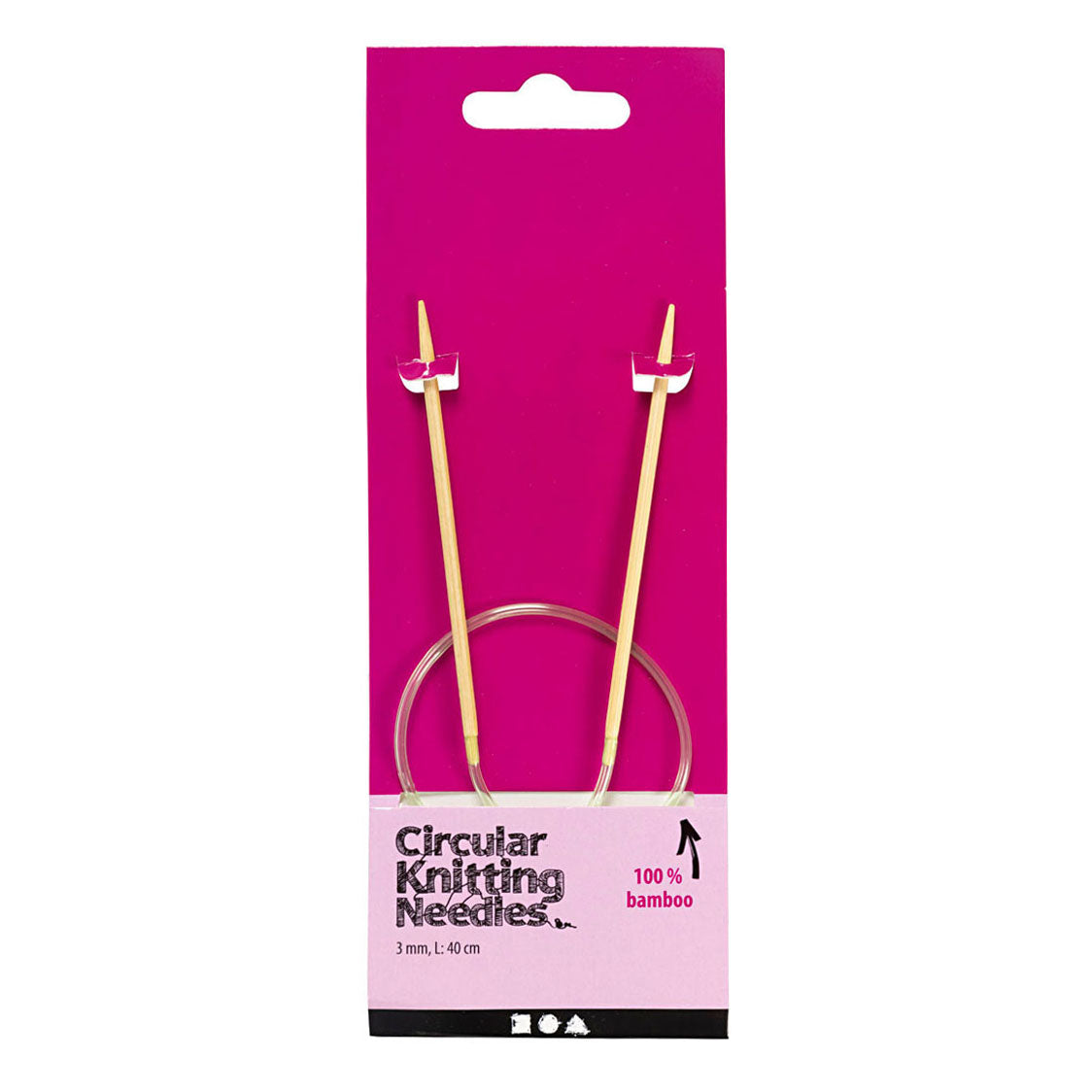 Creative Company Around Knitting Needles 3 mm, 40 cm