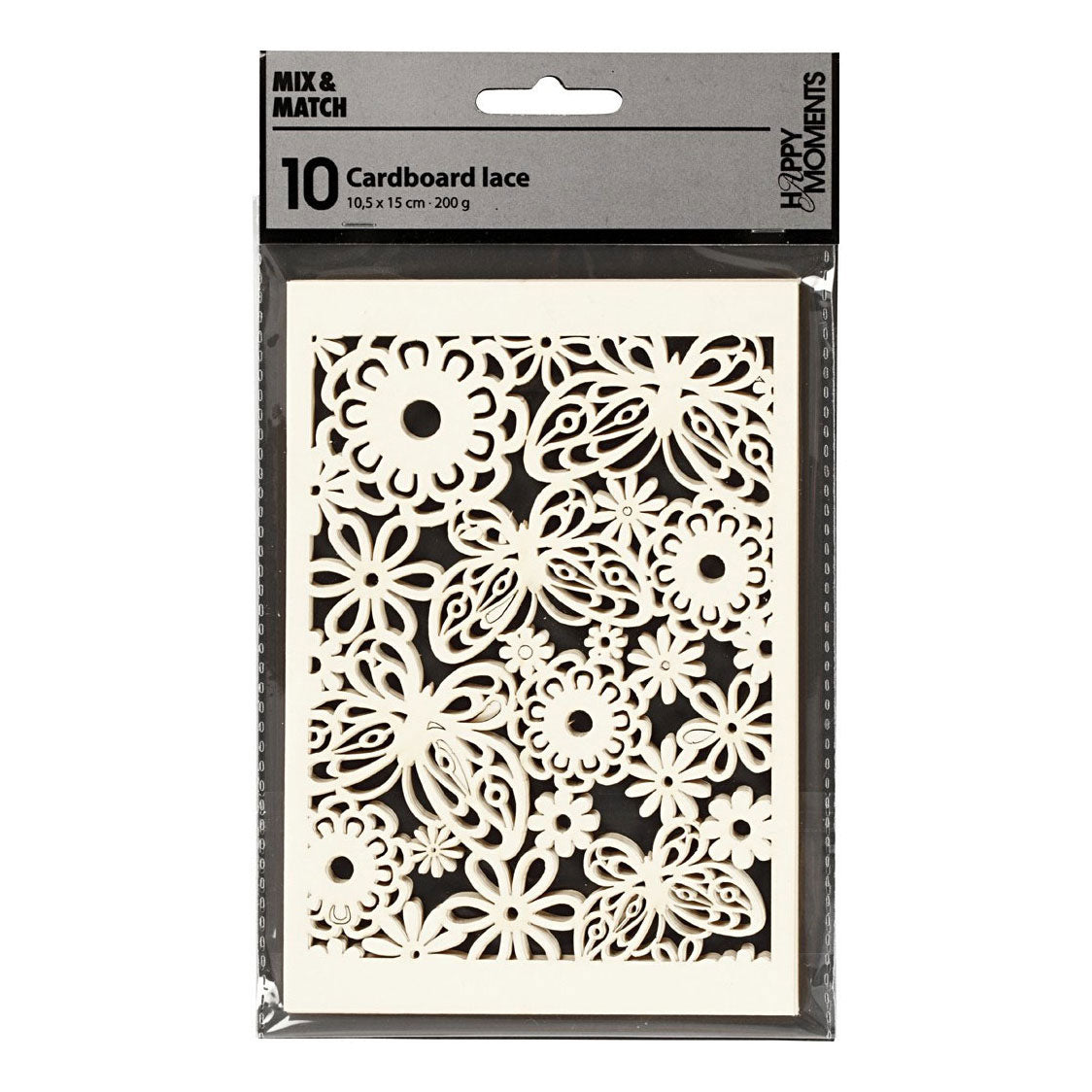 Creativ Company Pattern Carton Off-White, 10e.