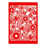 Creativ Company Pattern Carton Red, 10st.