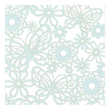 Crétiv Company Pattern Carton Light Blue, 10st.