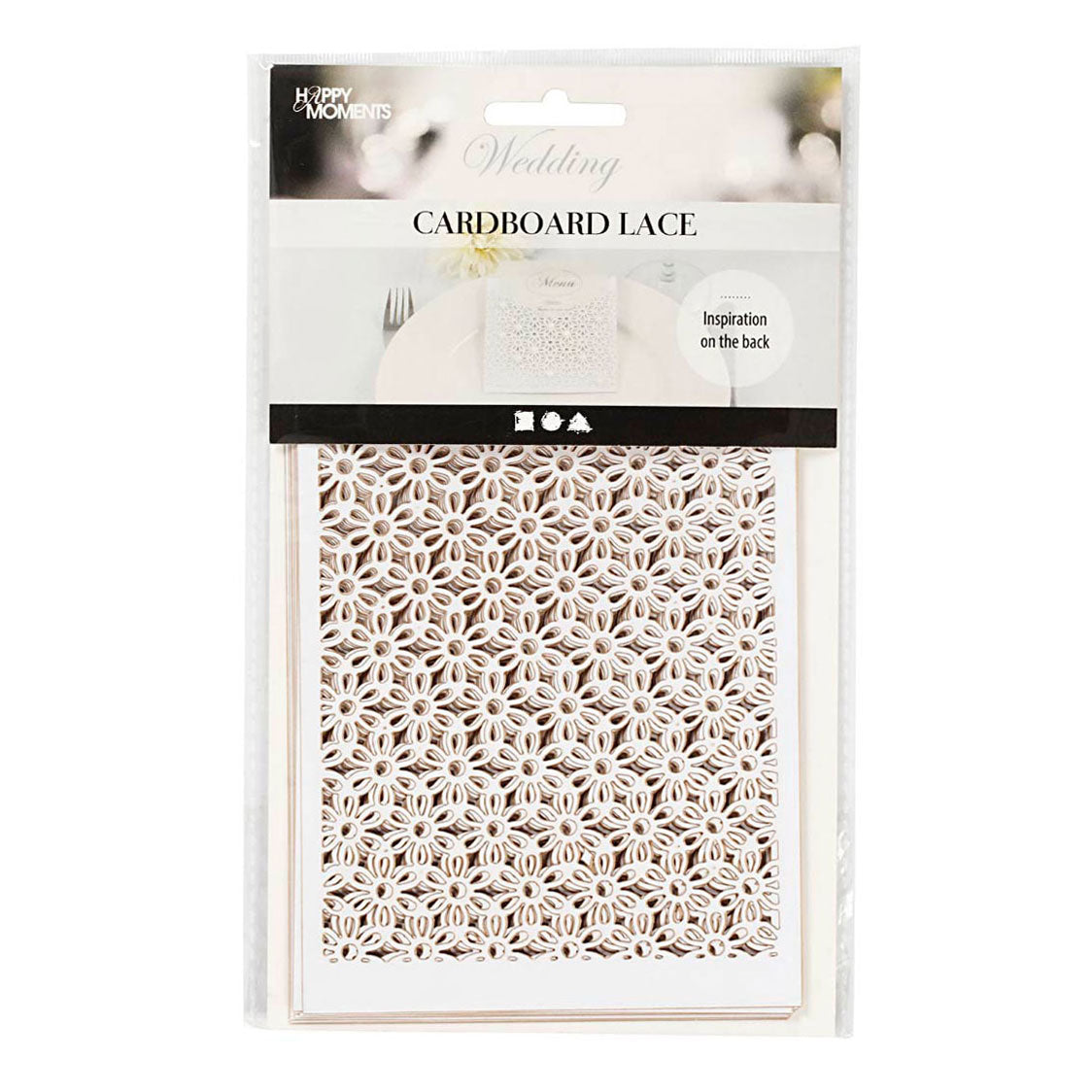 Creative Company Pattern Carton Off-White, 10st.